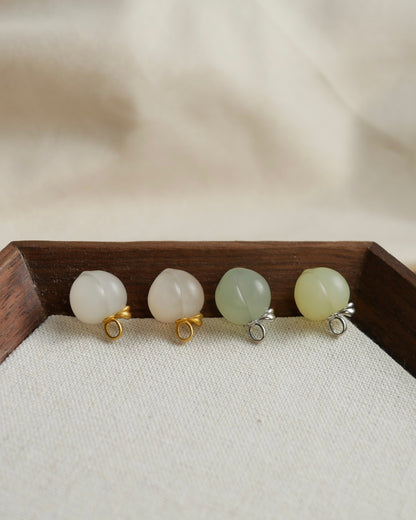 桃子物語  ｜Peach fuzz pendant